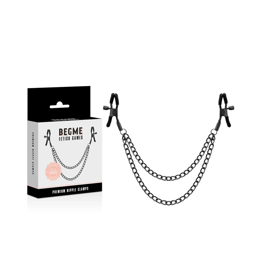 BEGME - RED EDITION NIPPELCLIPS MIT KETTE